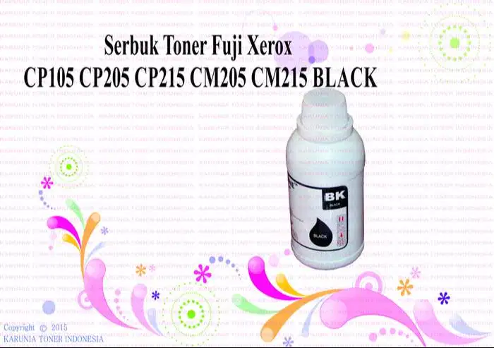 Serbuk Toner Fuji xerox CP105 CP205 CP215 CM205 CM215 B Murah