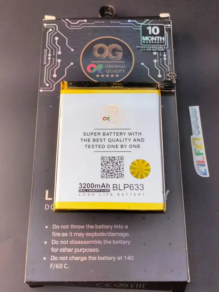 Baterai OnePlus 3T A3003 BLP633 Baterai OnePlus 6T A6010 A6013/BLP685