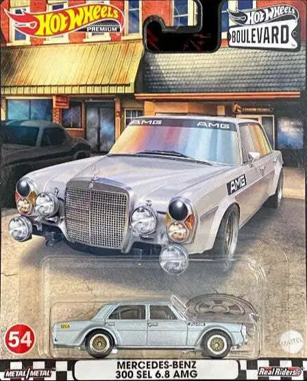 Hotwheels Premium Boulevard Series Mercedes Benz 300 SEL 6.8 AMG