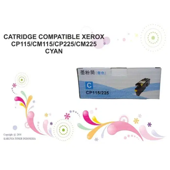 Toner Cartridge Compatible Xerox cp115 cm115 cp225 cm225 cp116 CMYK