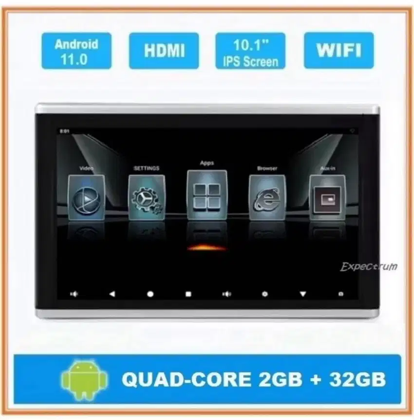 Headrest Mobil - Tab Android 10.1