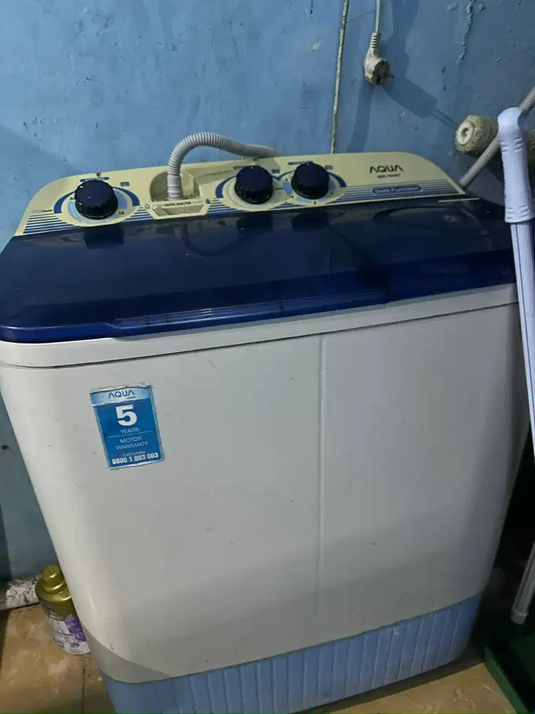Mesin Cuci AQUA 2 Tabung – Kapasitas 7 Kg