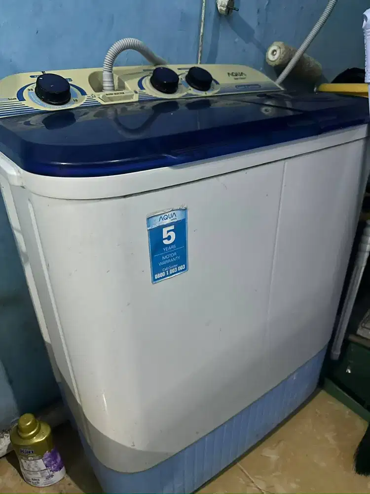 Mesin Cuci AQUA 2 Tabung – Kapasitas 7 Kg