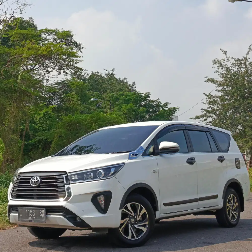 TDP25 jt Toyota Kijang Innova Reborn 2.0 V Lux Bensin Matic 2021 Putih