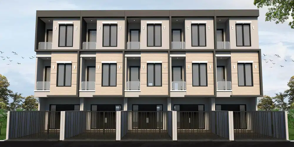 Rumah Jl Mangga, Duri Kepa, rumah baru ada 5 unit