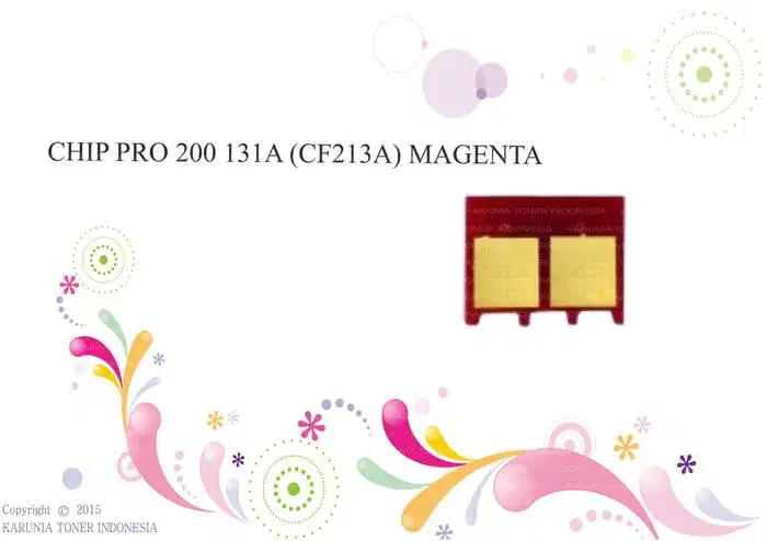 CHIP TONER PRO 200 131A (CF213A) MAGENTA Berkualitas
