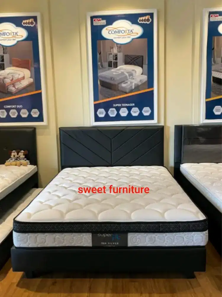 Springbed comforta superfit neo siver 6 kaki