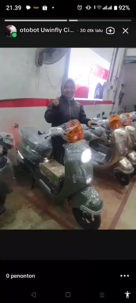 Sepeda listrik terbaru uwinfly T6L/T65