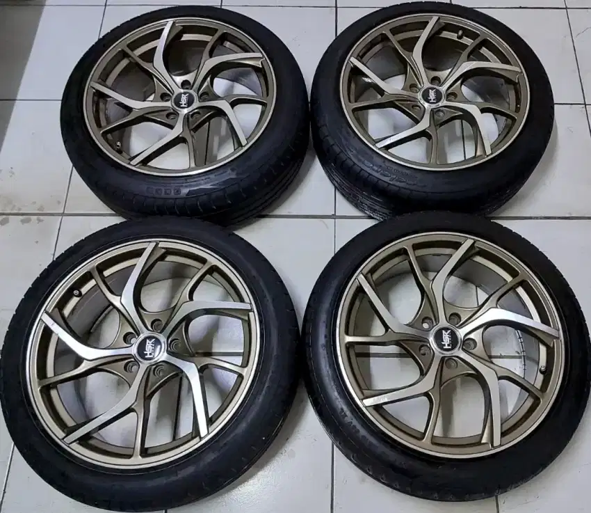 Velg R19 Ban Ring 19 HSR Ban tebal Honda Toyora Nissan Mazda H5 x 114