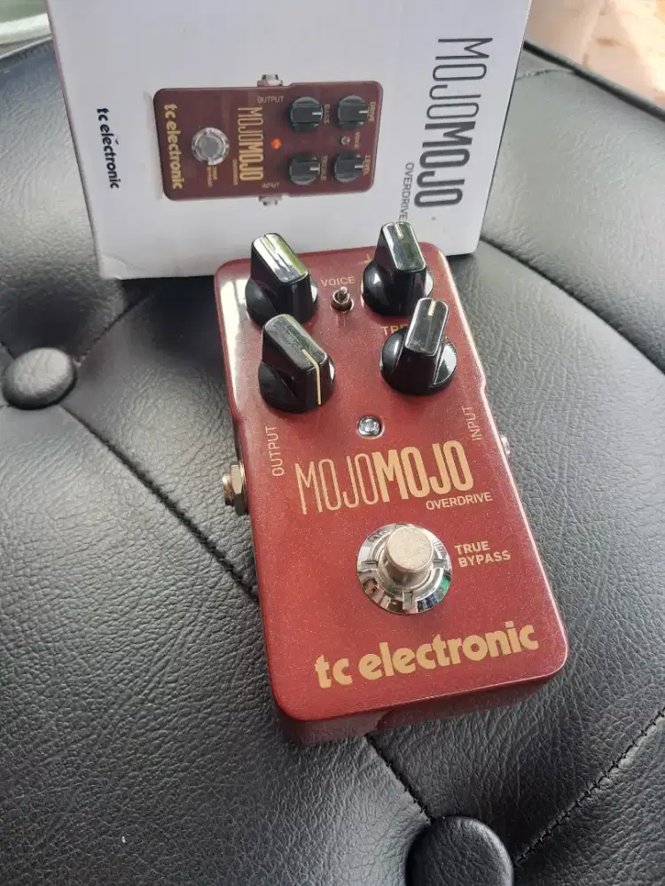 Efek stompbox gitar tc electronic mojomojo overdrive original