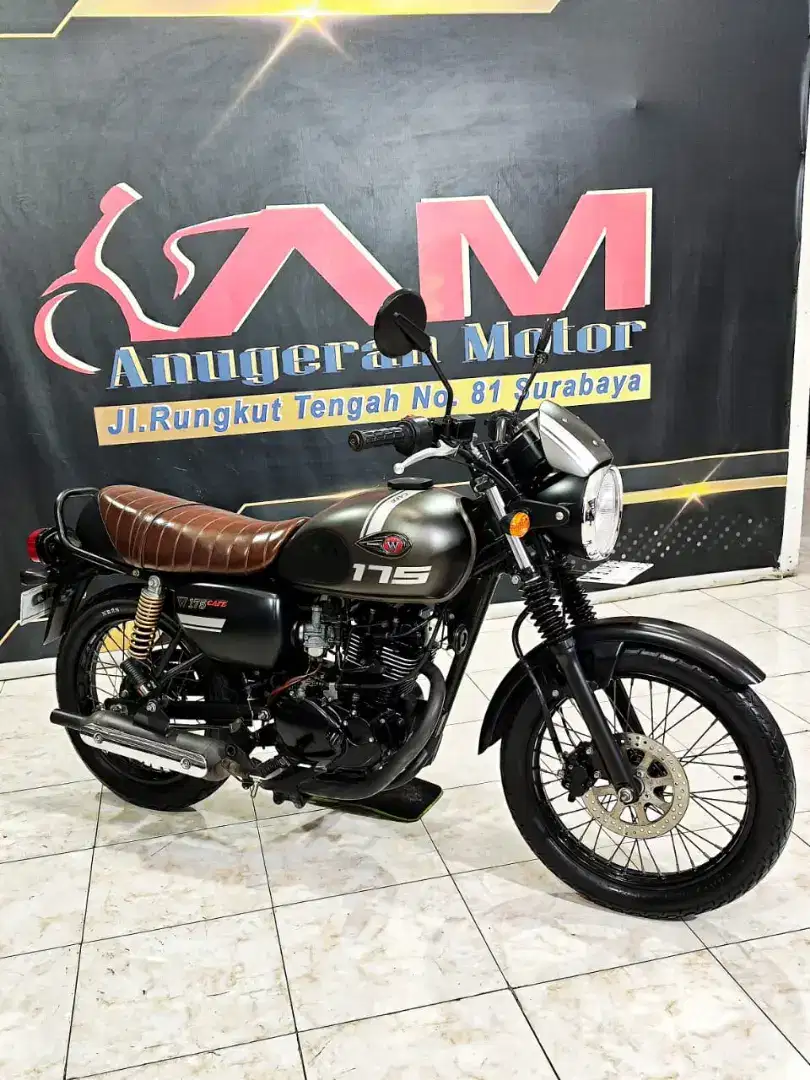 Kawasaki W175 Cafe series TH 2019  sikat angkut