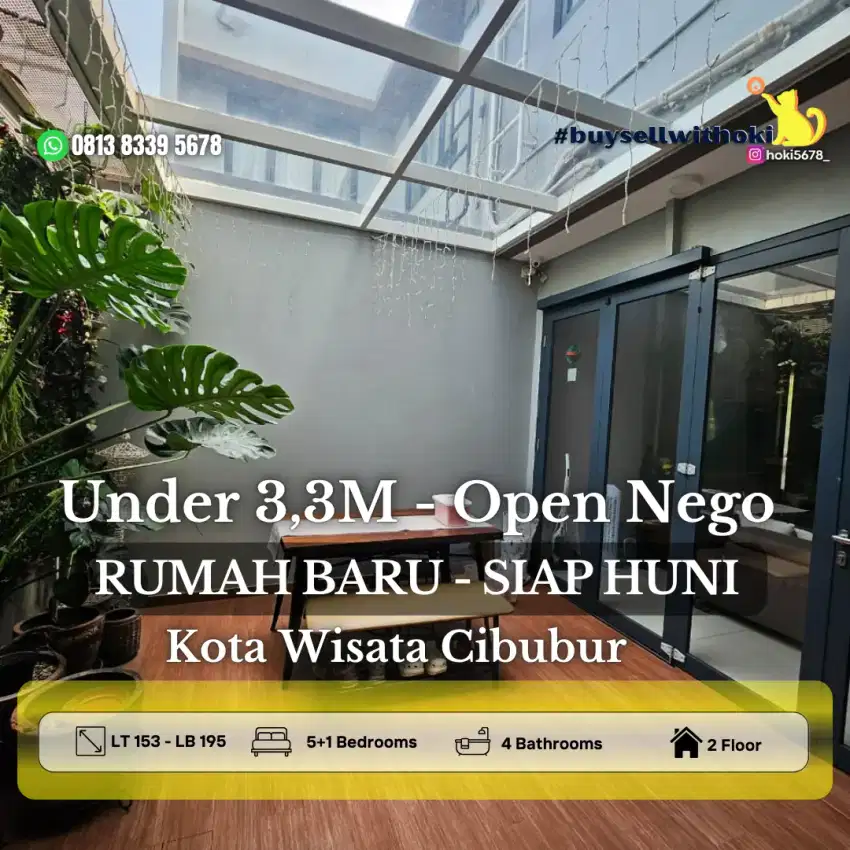 RUMAH KOTA WISATA]CIBUBUR,BEKASI,BOGOR,DEPOK,BSD,JAKARTA SELATAN,TEBET