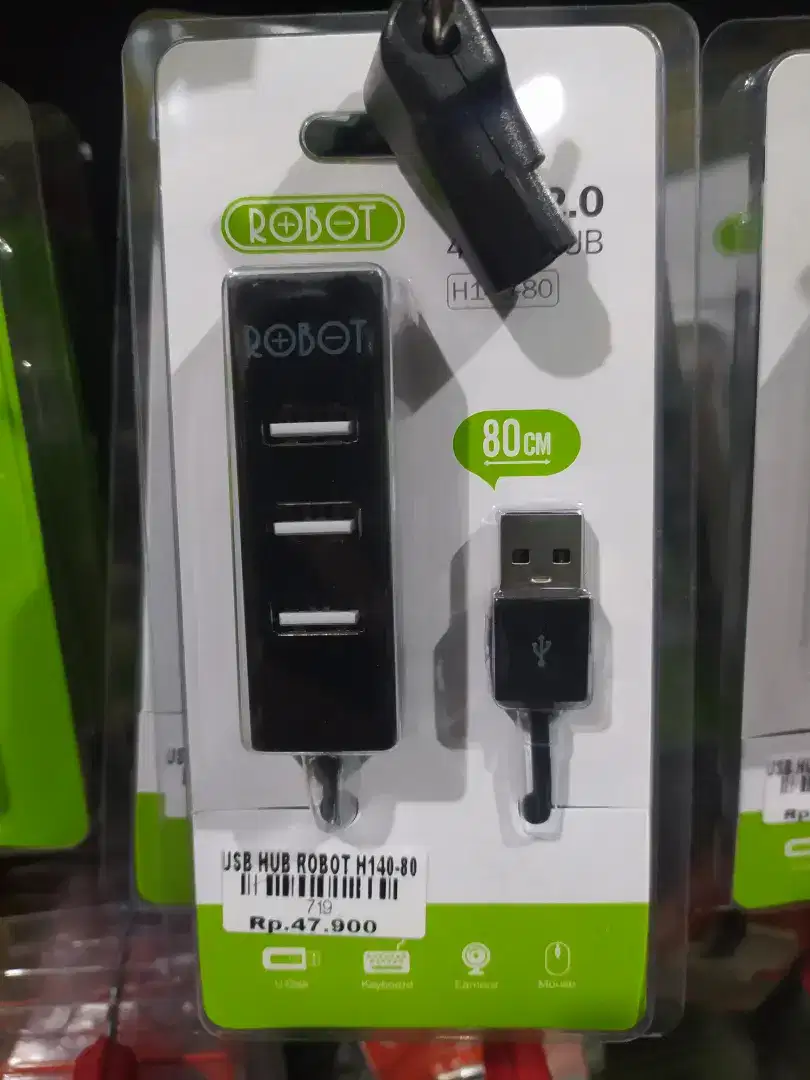 USB HUB ROBOT H140-80
