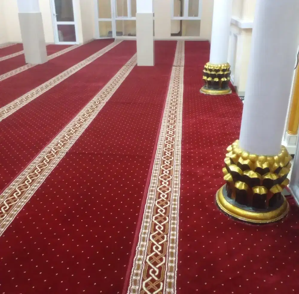 Jual dan pasang ditempat karpet masjid
