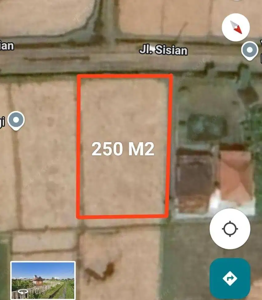 DI JUAL TANAH PLOT KECIL PANTAI NYANYI DEKT NUANU BEACH  CMD098