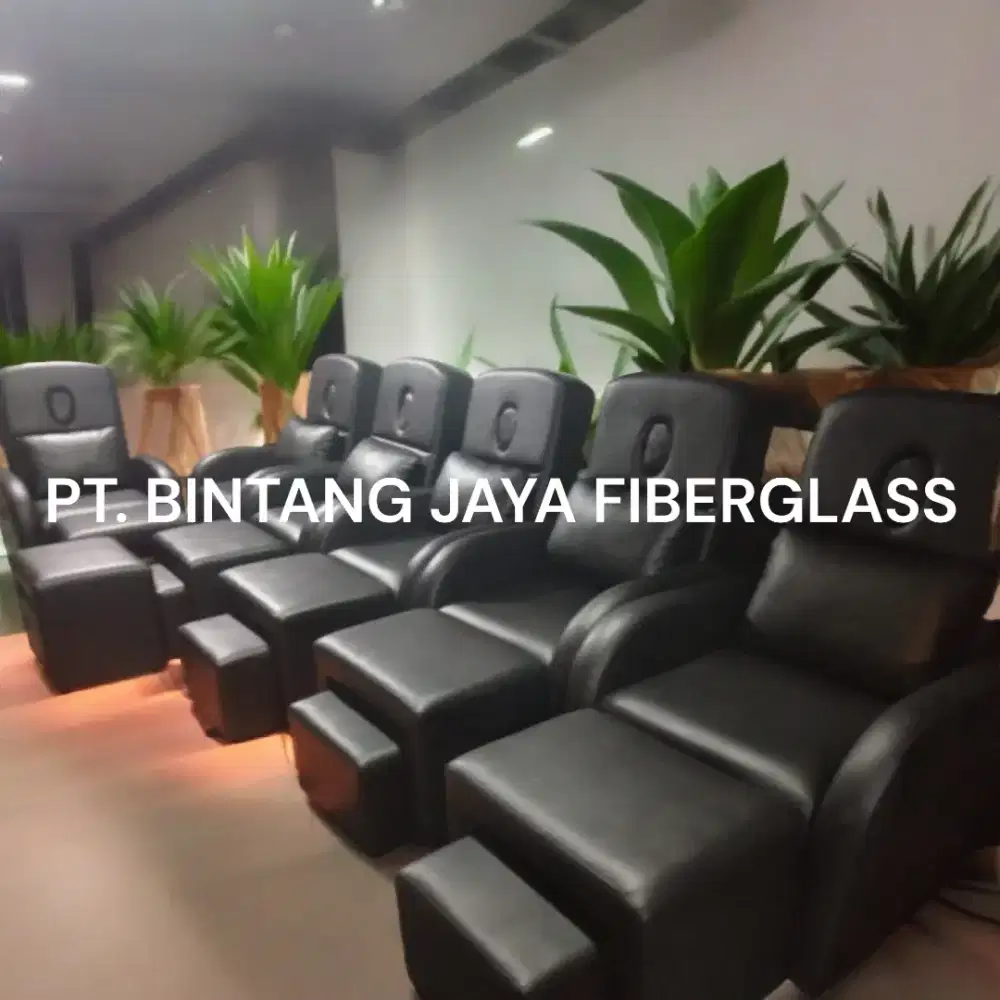 kursi refleksi RF002 hitam free bantal