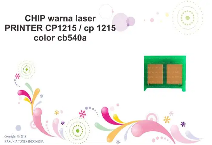 Chip Toner HP Laserjet CP1025 CP1215 CE310A CE311A CE312A CE313A CMYK