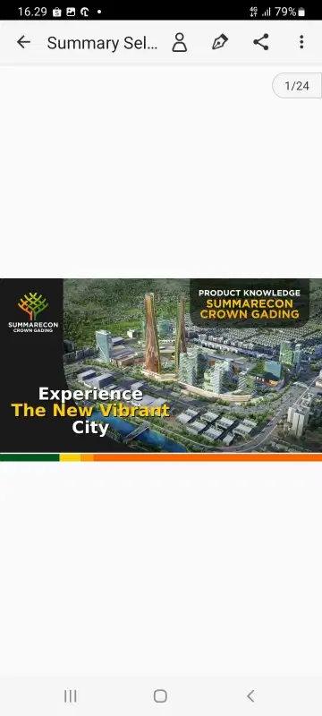 D jual Rumah Summarecon Crown Gading Bekasi