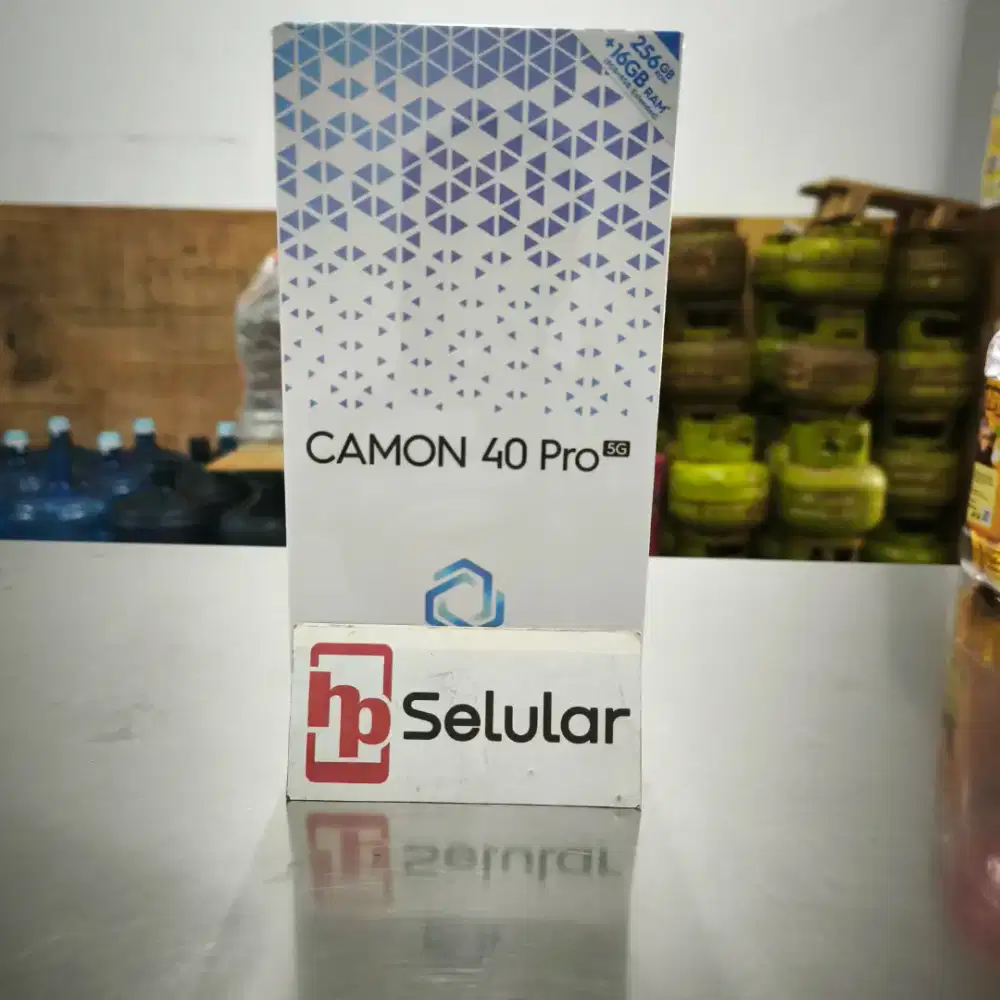 Tecno Camon 40 Pro 5G 8/256gb Baru dan Segel Garansi Resmi