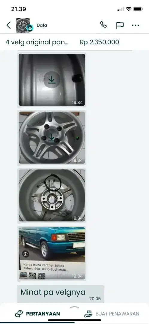 4. Velg ex panther original r 14
