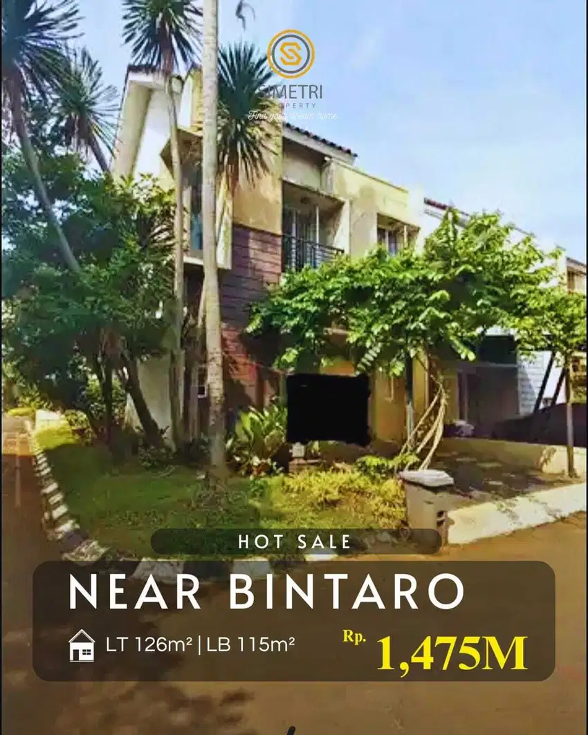 Dijual Rumah dalam Cluster Jl Ceger Raya Pondok Aren Tangsel