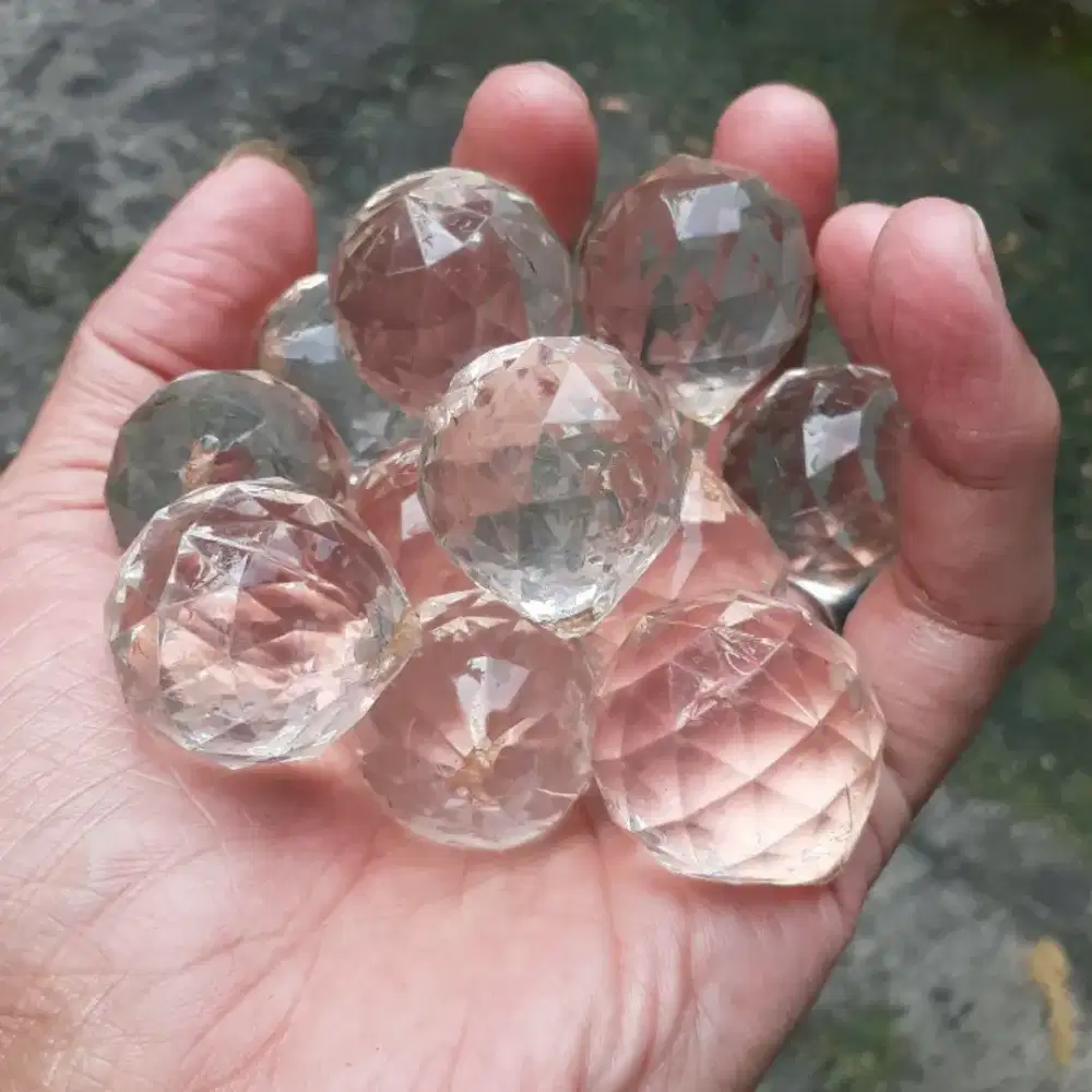 Part lampu gantung bandul akrilik bulat