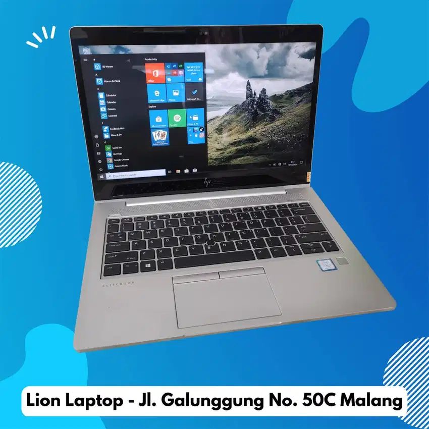 RAM 16GB Core i5 gen 8 Touchscreen Slim HP Elitebook 830 G5 [26|06]