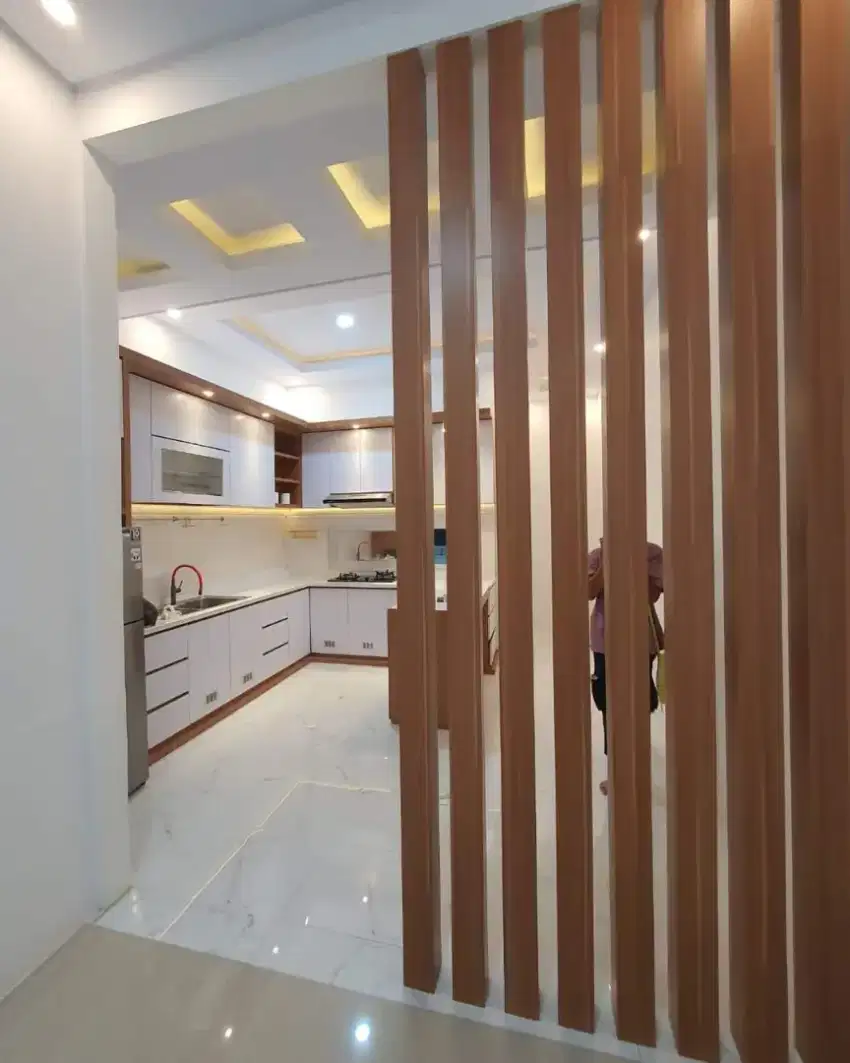 Kitchen set, bacdrop tv, lemari pakaian dll