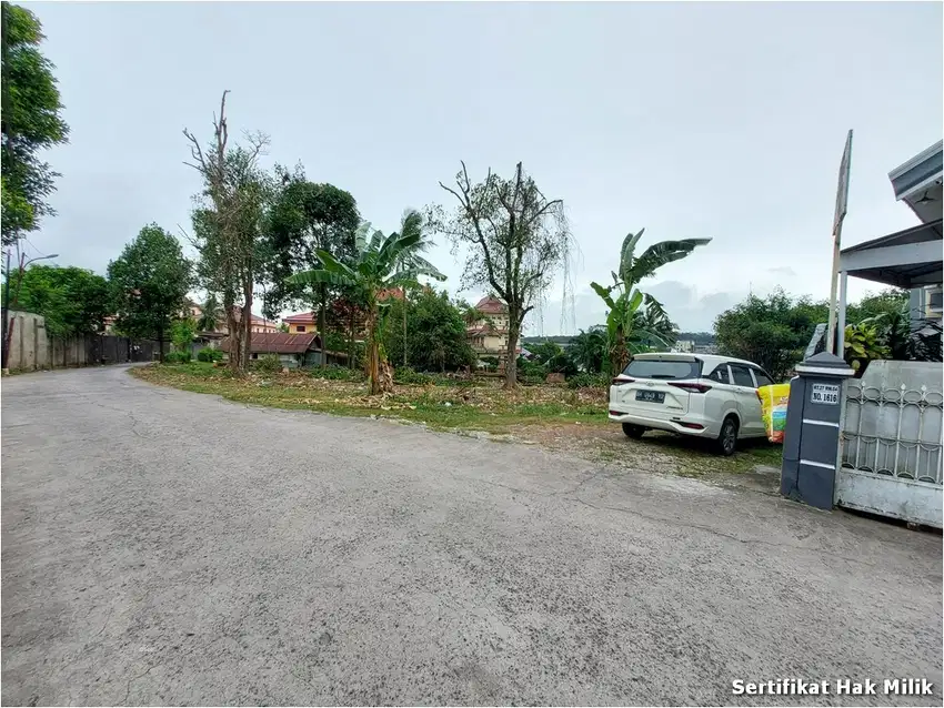 Tanah Sukabangun Dekat STIKes Km 6 Cocok Untuk Hunian/Kosan