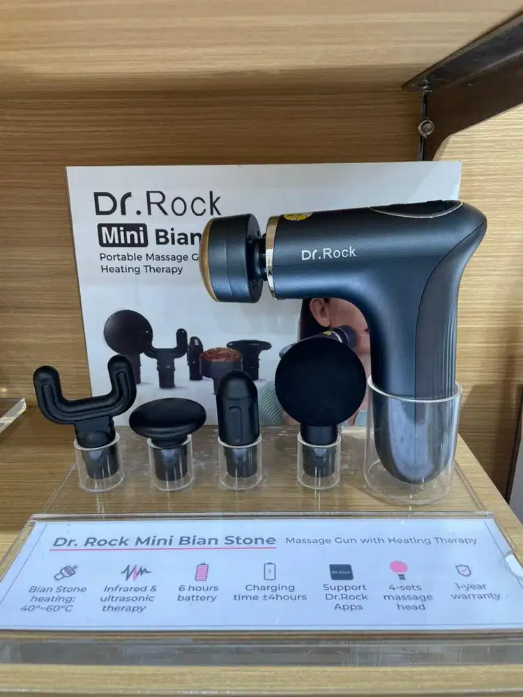 DR.Rock Mini Massage gun with healting therapy