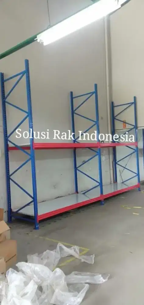Rak shelving ambalan 1ton per level ready stok