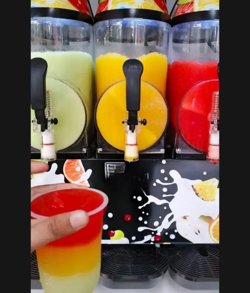 Mesin Es Modern (Slushy Machine)