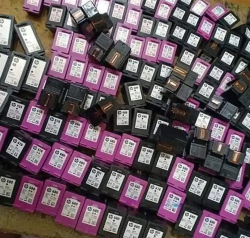 MENAMPUNG TINTA CARTRIDGE BEKAS SEBANYAK MUNGKIN