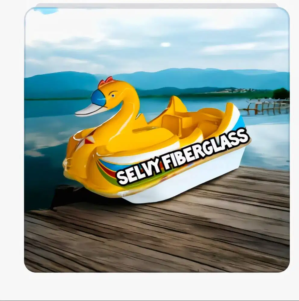 sepeda air goess fiberglass siap kirim