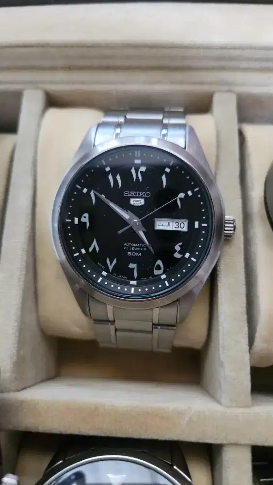 Seiko original angka arab