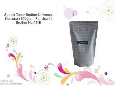 Serbuk Toner Brother Universal Kemasan 500gram For Use In Berkualitas