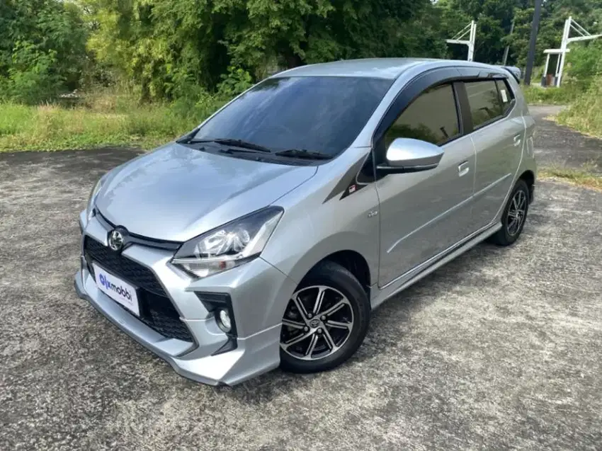 Like New Toyota Agya 1.2 GR Sport Bensin-AT 2021 Silver LAAA