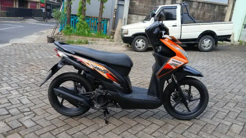 BEAT FI 2013 SS LENGKAP PAJAK PANJANG PLAT B DEPOK UNIT GRESS