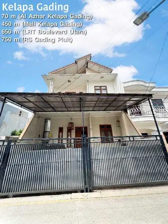 Di Jual rumah di klp gading Komplek walikota jakarta utara