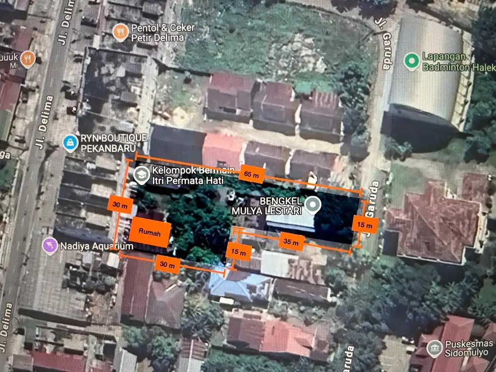 Dijual Tanah + Rumah, cocok buat kontrakan/kos-kosan