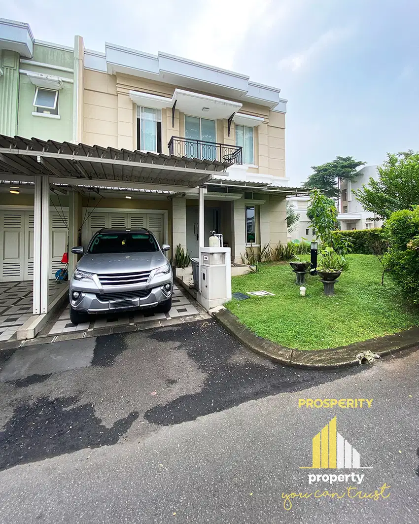 Rumah Hoek di Cluster Maxwell Scientia by Summarecon Gading Serpong