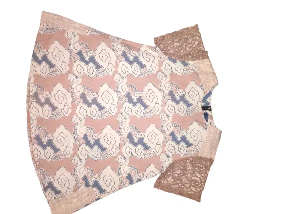 Preloved dress/ atasan batik wanita