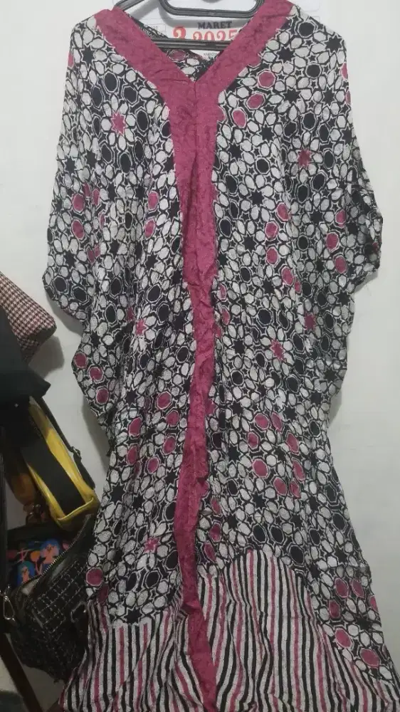 Baju Dress Bahan Satin