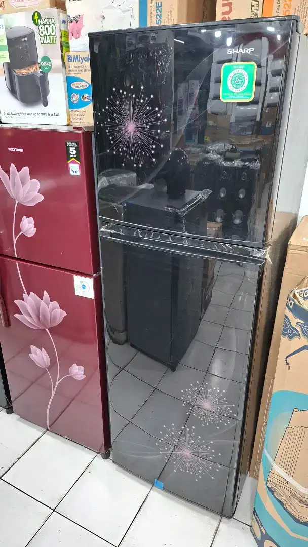 KULKAS 2 PINTU SHARP EX DISPLAY
