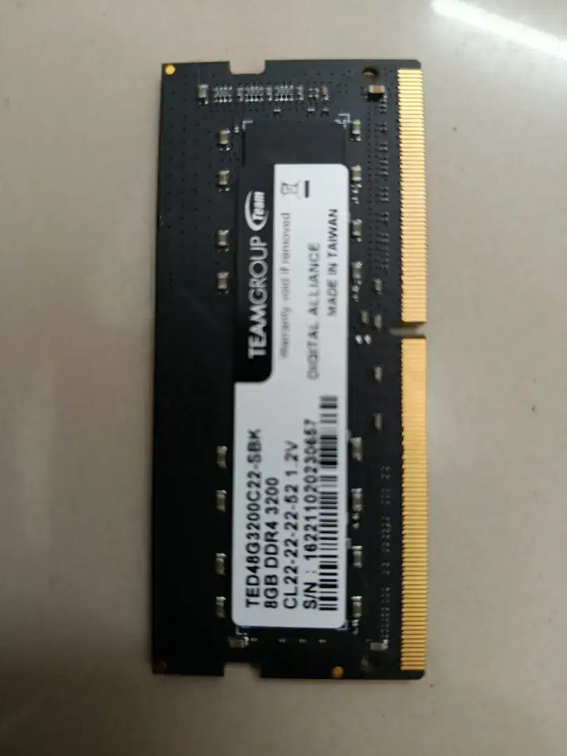 Ram Laptop 8GB DDR4