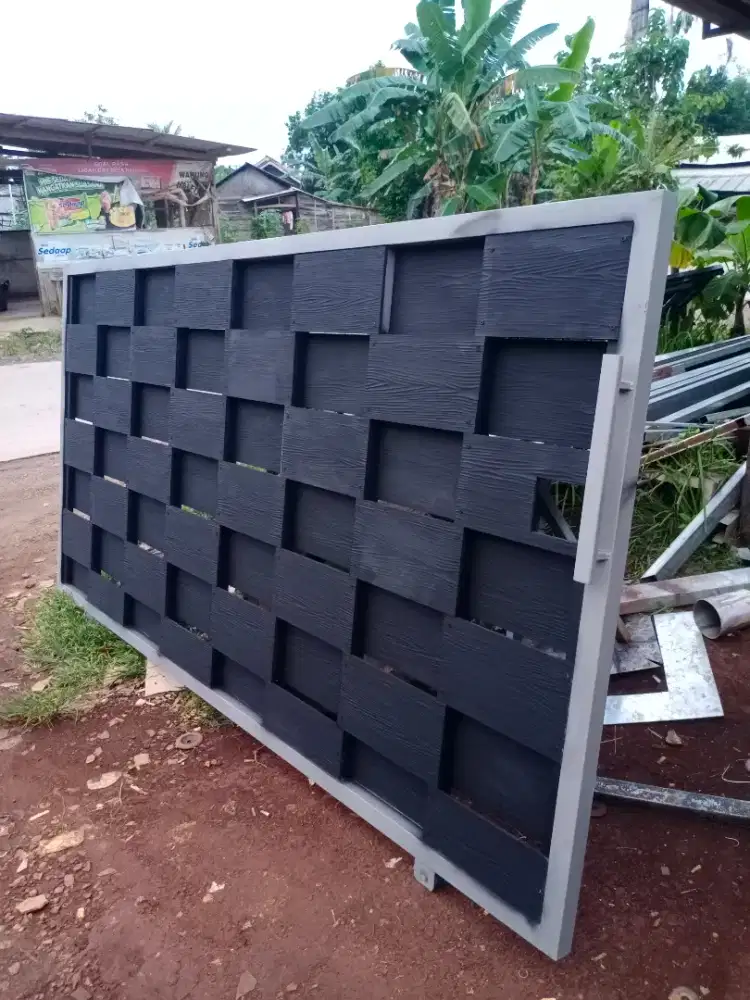 Bengkel las Pintu pagar tralis kanopi minimalis