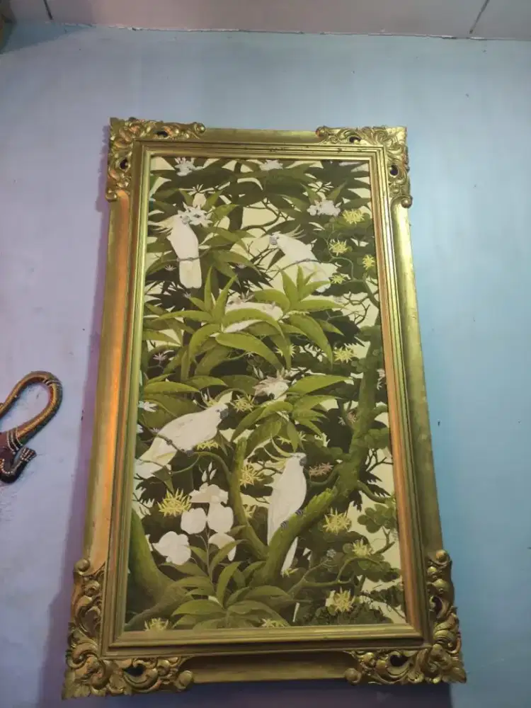 Lukisan Jalak Bali Ali Ubud Bali