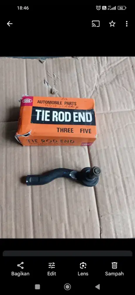 TIE ROD END  ( baljoin) sebelah kiri untuk mobil Avanza