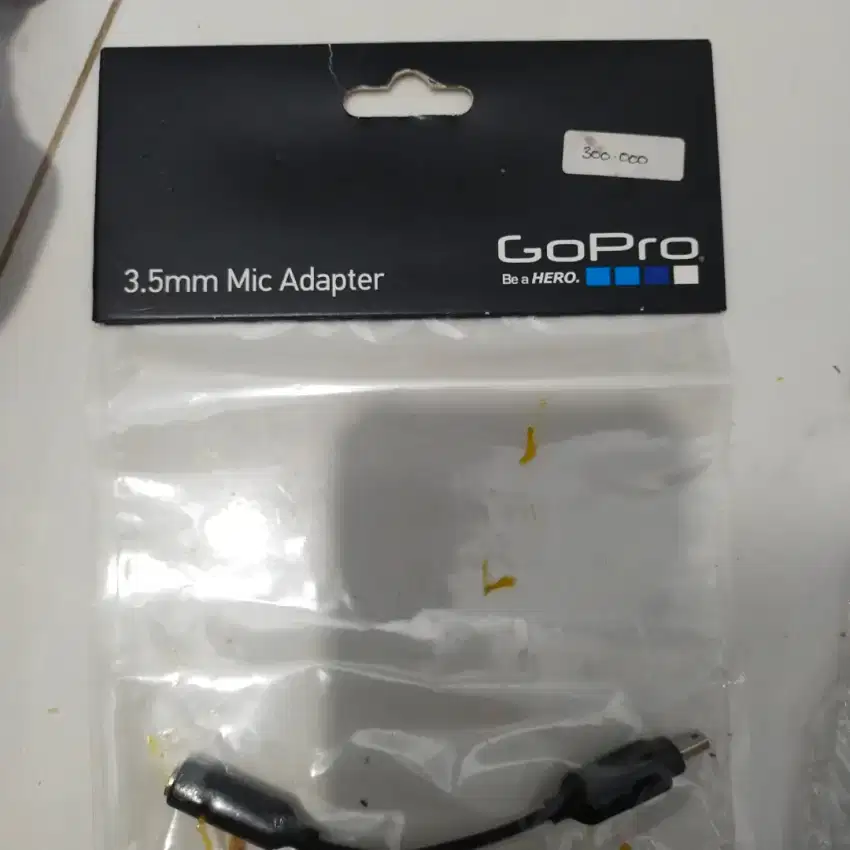 Go pro asesoris original 3,5mm mic adapter