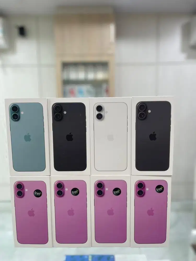 Promo Baru...IPhone 16+ 128Gb Garansi Resmi (Black,Teal)